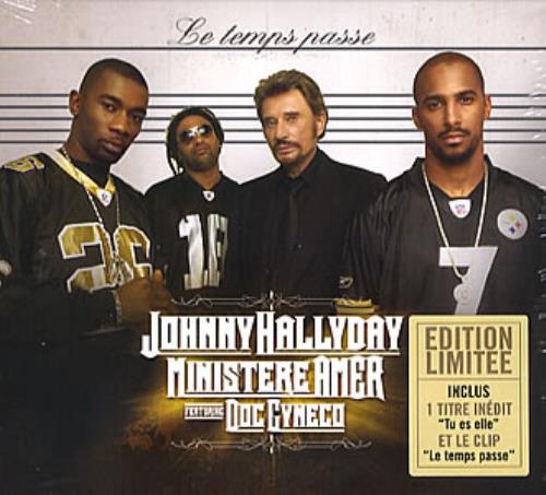 Johnny Hallyday Le Temps Passe CD single (CD5 / 5") French JHDC5LE355320