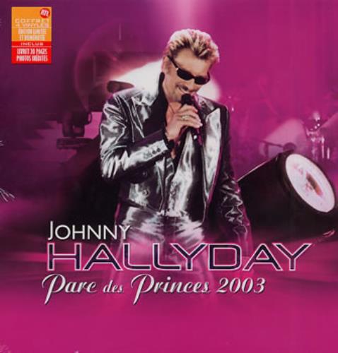 Johnny Hallyday Parc Des Princes 2003 box set French JHDBXPA271616