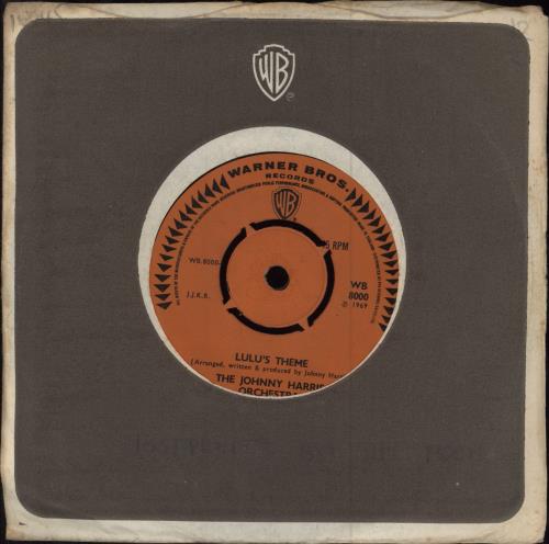 Johnny Harris Footprints On The Moon 7" vinyl single (7 inch record / 45) UK HRJ07FO785190