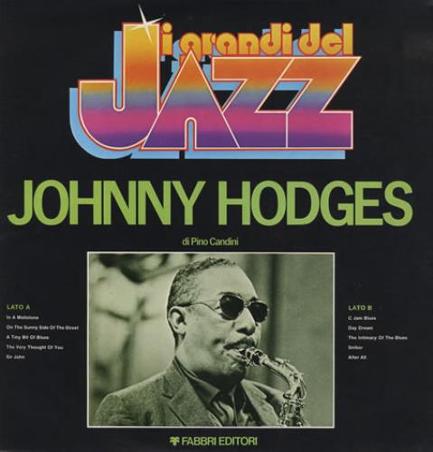 Johnny Hodges I Grandi Del Jazz #51 vinyl LP album (LP record) Italian JATLPIG404691