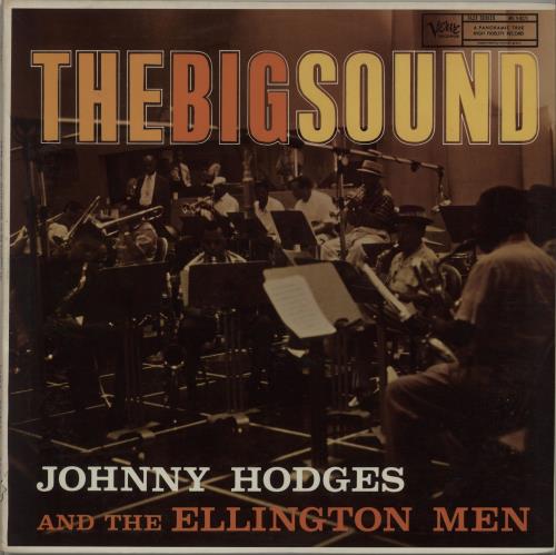 Johnny Hodges The Big Sound vinyl LP album (LP record) US JATLPTH446277