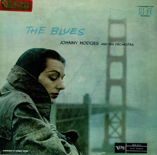Johnny Hodges The Blues vinyl LP album (LP record) US JATLPTH448337