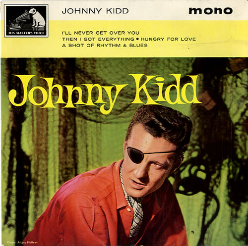 Johnny Kidd & The Pirates Johnny Kidd EP 7" vinyl single (7 inch record / 45) UK KDD07JO548694