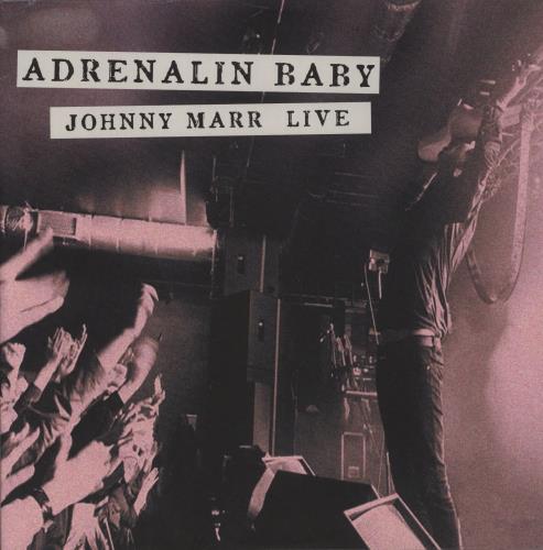 Johnny Marr Adrenalin Baby | Johnny Marr Live - Pink & Black Splatter Vinyl 2-LP vinyl record set (Double LP Album) UK JYR2LAD881329