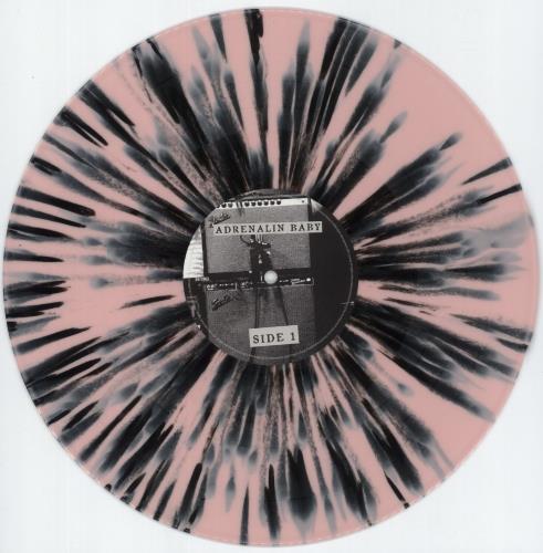 Johnny Marr Adrenalin Baby | Johnny Marr Live - Pink & Black Splatter Vinyl 2-LP vinyl record set (Double LP Album) UK JYR2LAD881329