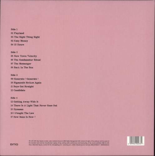 Johnny Marr Adrenalin Baby | Johnny Marr Live - Pink & Black Splatter Vinyl 2-LP vinyl record set (Double LP Album) UK JYR2LAD881329