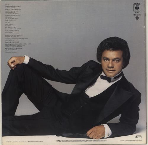 Johnny Mathis All For You vinyl LP album (LP record) UK J-MLPAL713171