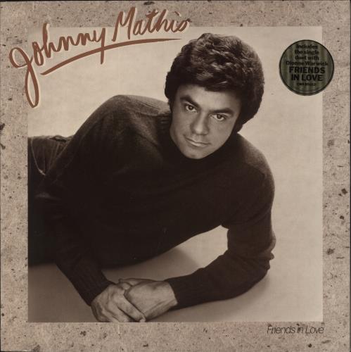 Johnny Mathis Friends In Love - Hype Stickered Sleeve vinyl LP album (LP record) UK J-MLPFR822936