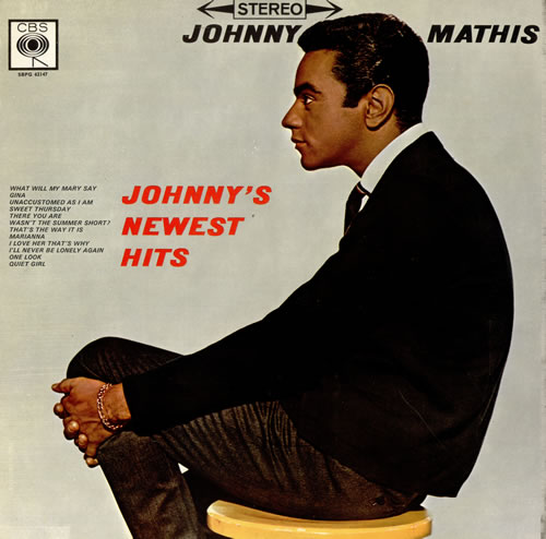 Johnny Mathis Johnny's Newest Hits vinyl LP album (LP record) UK J-MLPJO475433