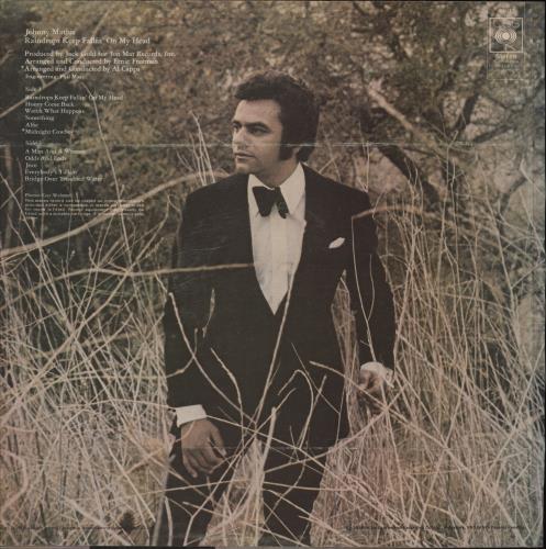 Johnny Mathis Raindrops Keep Fallin' On My Head vinyl LP album (LP record) UK J-MLPRA268497