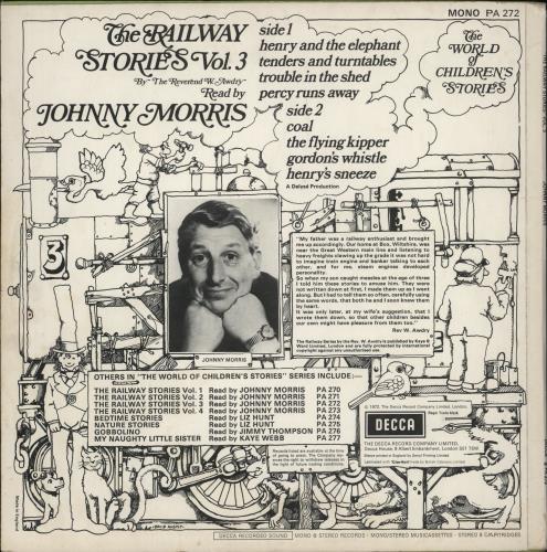 Johnny Morris The Railway Stories Vol. 3 vinyl LP album (LP record) UK K-9LPTH879775