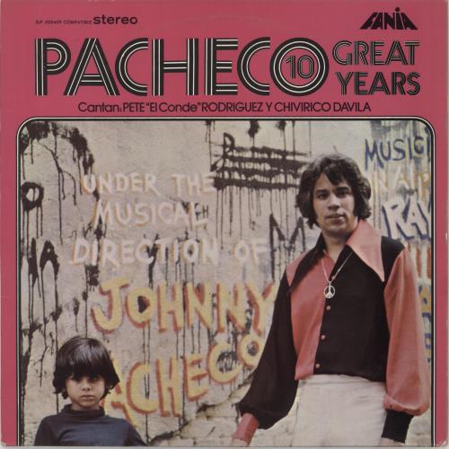 Johnny Pacheco 10 Great Years vinyl LP album (LP record) French 1U9LPGR748344