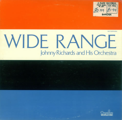 Johnny Richards Wide Range vinyl LP album (LP record) US JRQLPWI453667