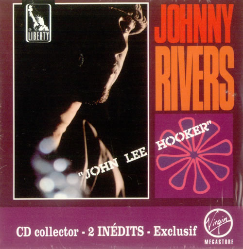Johnny Rivers John Lee Hooker CD single (CD5 / 5") French JRVC5JO529643