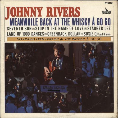 Johnny Rivers Meanwhile Back At The Whisky � Go Go vinyl LP album (LP record) UK JRVLPME718601