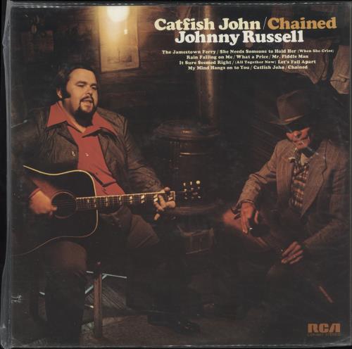 Johnny Russell Catfish John / Chained vinyl LP album (LP record) US J4ILPCA720416