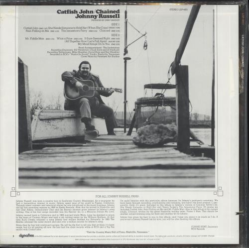Johnny Russell Catfish John / Chained vinyl LP album (LP record) US J4ILPCA720416