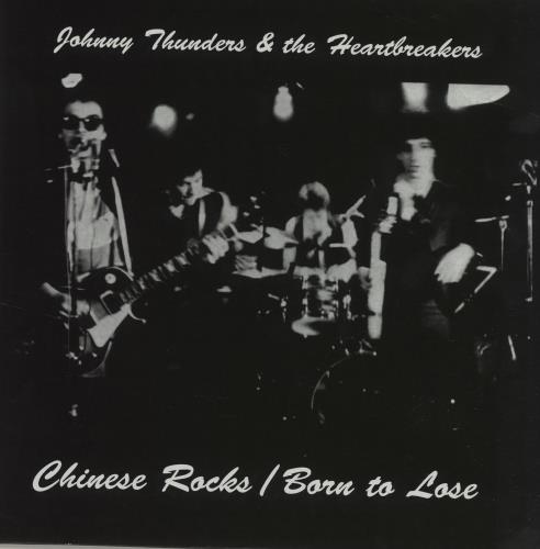 Johnny Thunders & The Heartbreakers Chinese Rocks - Grey Vinyl 7" vinyl single (7 inch record / 45) UK JTH07CH682537