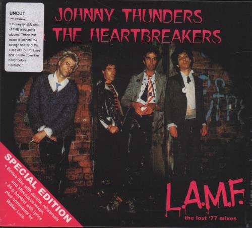 Johnny Thunders & The Heartbreakers L.A.M.F. (The Lost '77 Mixes) - Special Edition - Sealed 2 CD album set (Double CD) UK JTH2CLA653461