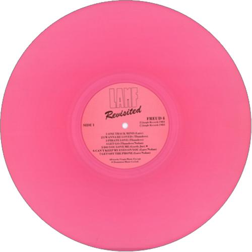 Johnny Thunders & The Heartbreakers L.A.M.F. Revisited - Pink Vinyl vinyl LP album (LP record) UK JTHLPLA416788