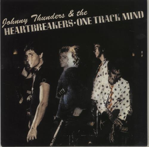 Johnny Thunders & The Heartbreakers One Track Mind - Yellow Vinyl 7" vinyl single (7 inch record / 45) UK JTH07ON682538