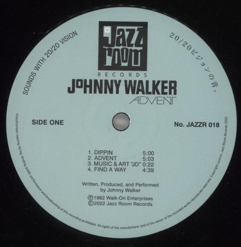 Johnny Walker Advent vinyl LP album (LP record) UK 95PLPAD875968