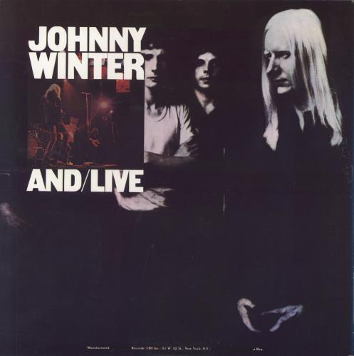 Johnny Winter And/Live - export 2-LP vinyl record set (Double LP Album) US JNW2LAN822260