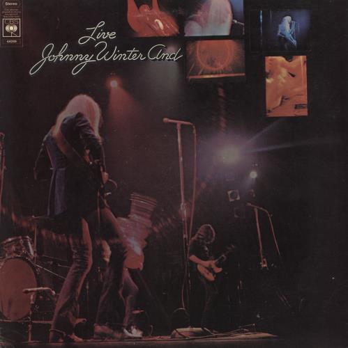 Johnny Winter Johnny Winter And... Live - 1st - EX vinyl LP album (LP record) UK JNWLPJO714183