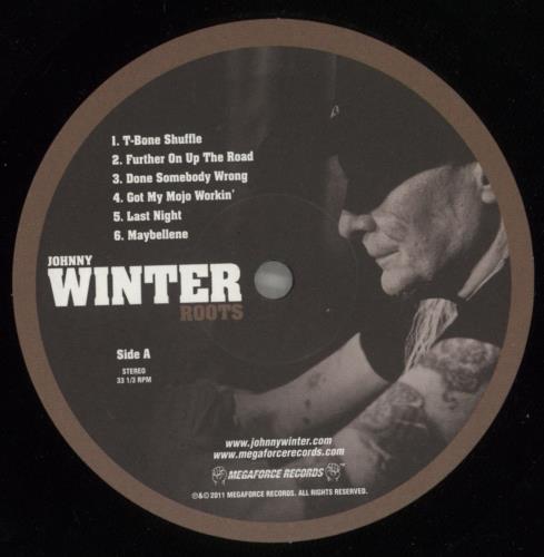 Johnny Winter Roots - 180gm Vinyl - VG vinyl LP album (LP record) US JNWLPRO878459