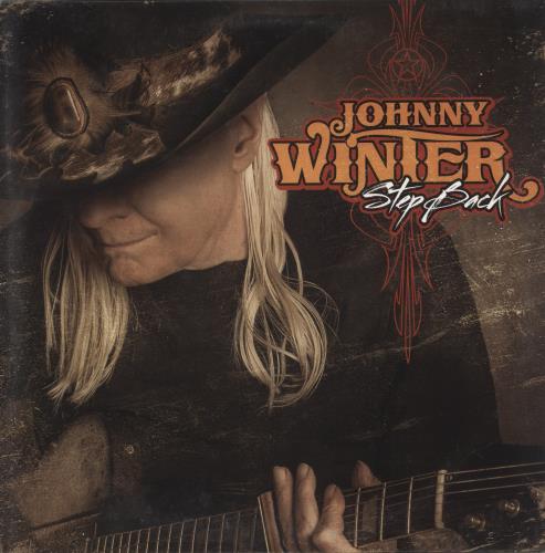 Johnny Winter Step Back - Clear With Red & White Splatter Vinyl vinyl LP album (LP record) US JNWLPST878291