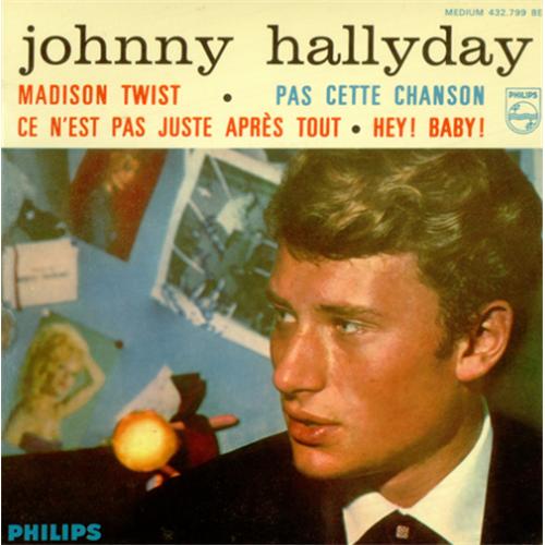 Johnny Hallyday - Madison Twist - EP Pochette Italienne (Vinyle 7'')