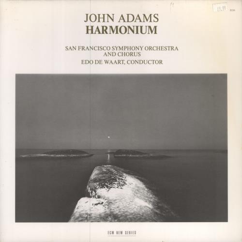 John Adams Harmonium UK vinyl LP album (LP record) (788061)
