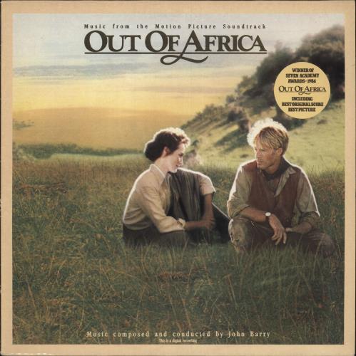 John Barry (Composer) Out Of Africa vinyl LP album (LP record) UK JBYLPOU521805