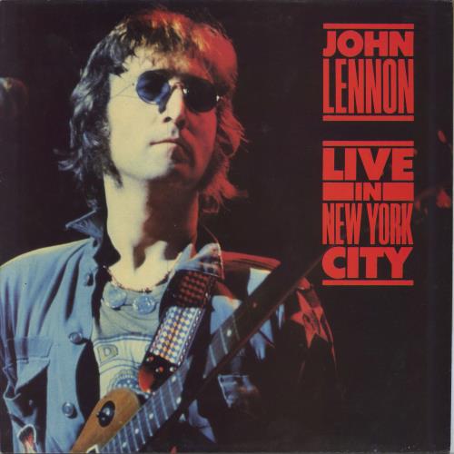 John Lennon Live In New York City vinyl LP album (LP record) UK LENLPLI259243