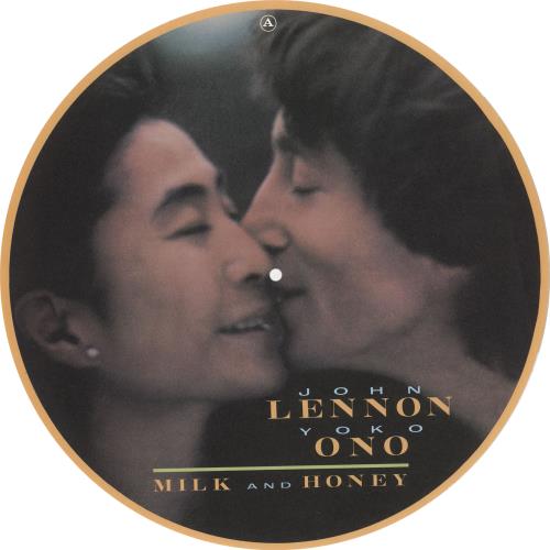 John Lennon Milk And Honey artwork UK LENARMI739052