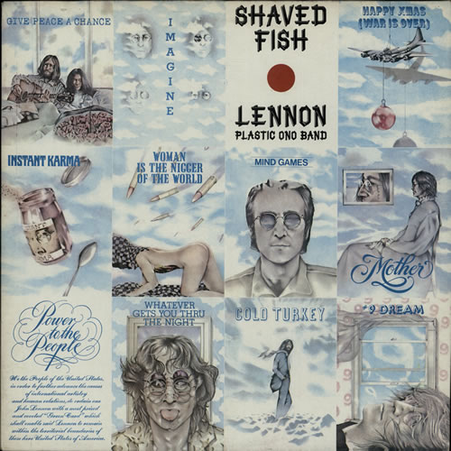 John Lennon Shaved Fish 2nd Sample Uk Vinyl Lp Album Lp Record 628477