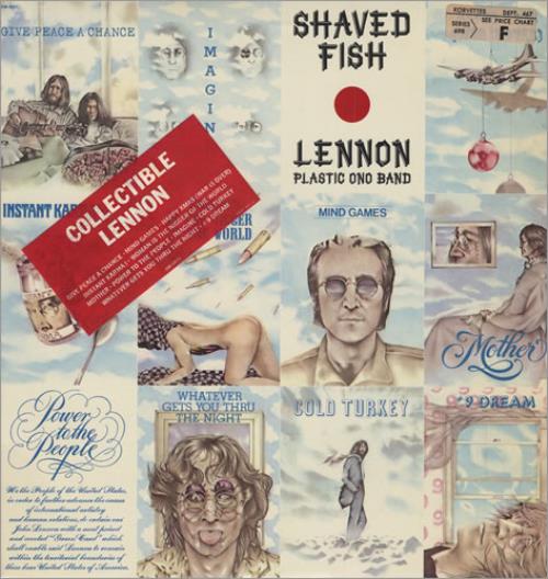 John Lennon Shaved Fish Green Vinyl Japanese Vinyl Lp Album Lp Record 74465