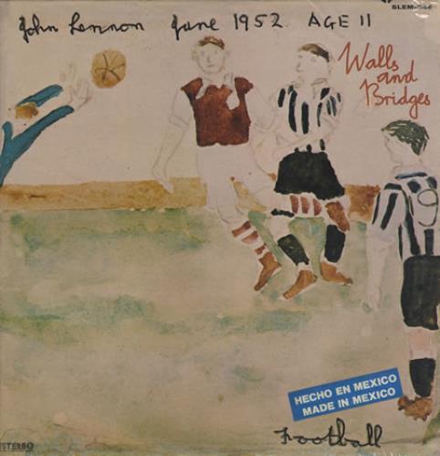 John Lennon Walls Bridges Non Gatefold Mexican Vinyl Lp Album Lp Record 248212