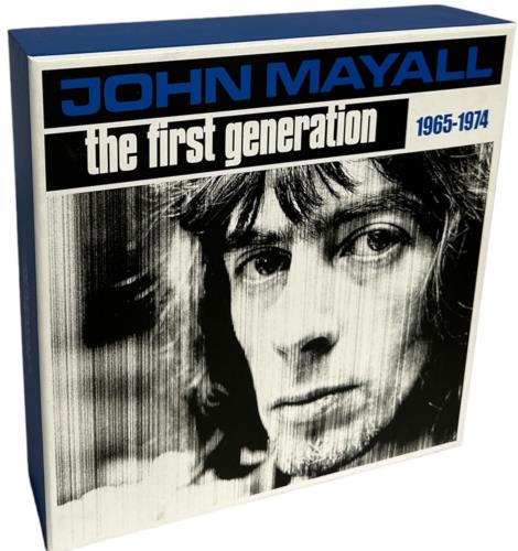 John Mayall The First Generation 1965-1974 - Autographed CD Album Box Set UK JOMDXTH766689