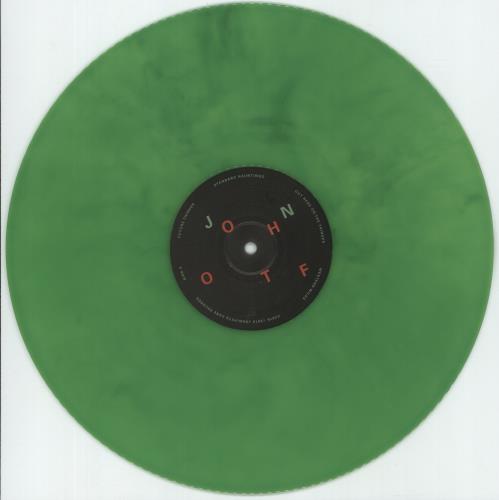John Out Here On The Fringes - Numbered - Fern Green Vinyl - Autographed vinyl LP album (LP record) UK 93SLPOU878767