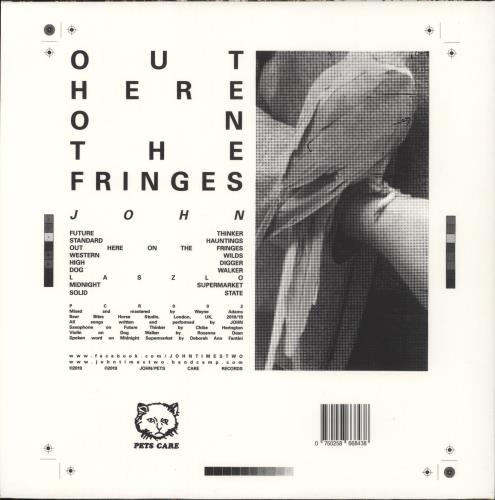 John Out Here On The Fringes - Numbered - Fern Green Vinyl - Autographed vinyl LP album (LP record) UK 93SLPOU878767