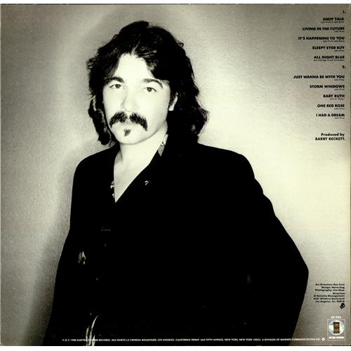 John Prine Storm Windows US Promo vinyl LP album (LP record) (420427)