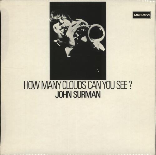 John Surman How Many Clouds Can You See? - 1st vinyl LP album (LP record) UK JDTLPHO702874