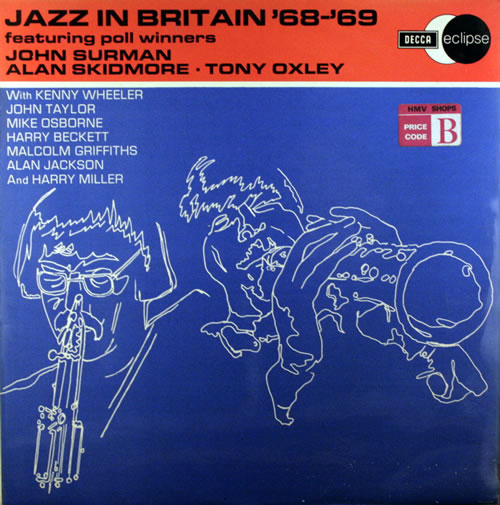 John Surman Jazz In Britain '68-'69 vinyl LP album (LP record) UK JDTLPJA416486