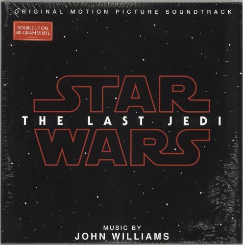 John Williams (Composer) Star Wars: The Last Jedi - 180gm - Sealed 2-LP vinyl record set (Double Album) UK WIA2LST715909