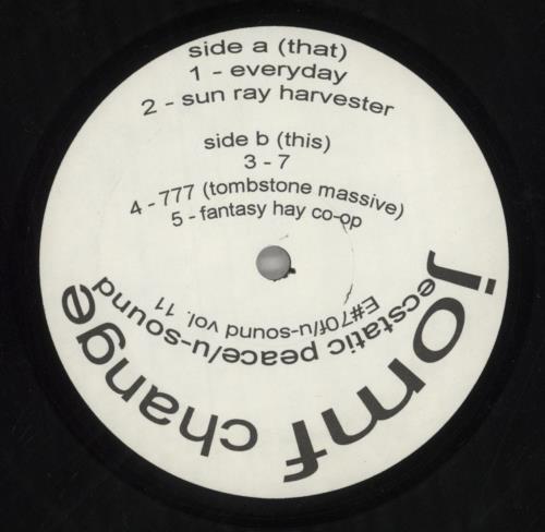 JOMF Change - Tour Edition 12" vinyl single (12 inch record / Maxi-single) US 80R12CH859713