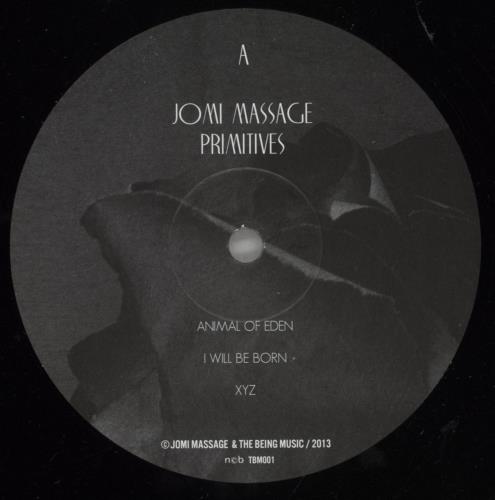 Jomi Massage Primitives vinyl LP album (LP record) UK 5Q1LPPR879752