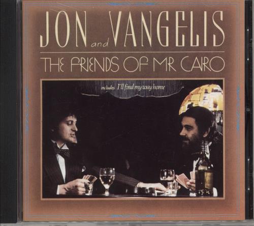 Jon & Vangelis The Friends Of Mr Cairo CD album (CDLP) German JVACDTH748947