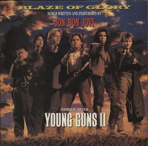 Jon Bon Jovi Blaze Of Glory - EX vinyl LP album (LP record) UK JBJLPBL865401