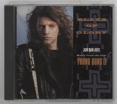 Jon Bon Jovi Blaze Of Glory CD single (CD5 / 5") US JBJC5BL01005